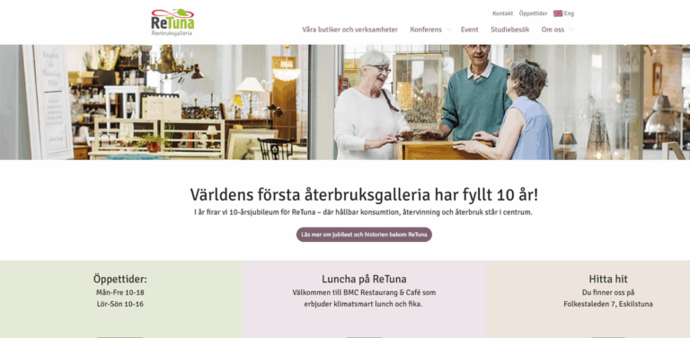 ReTuna Recycling Gallery: A Sustainable Marketplace for Upcycled Goods