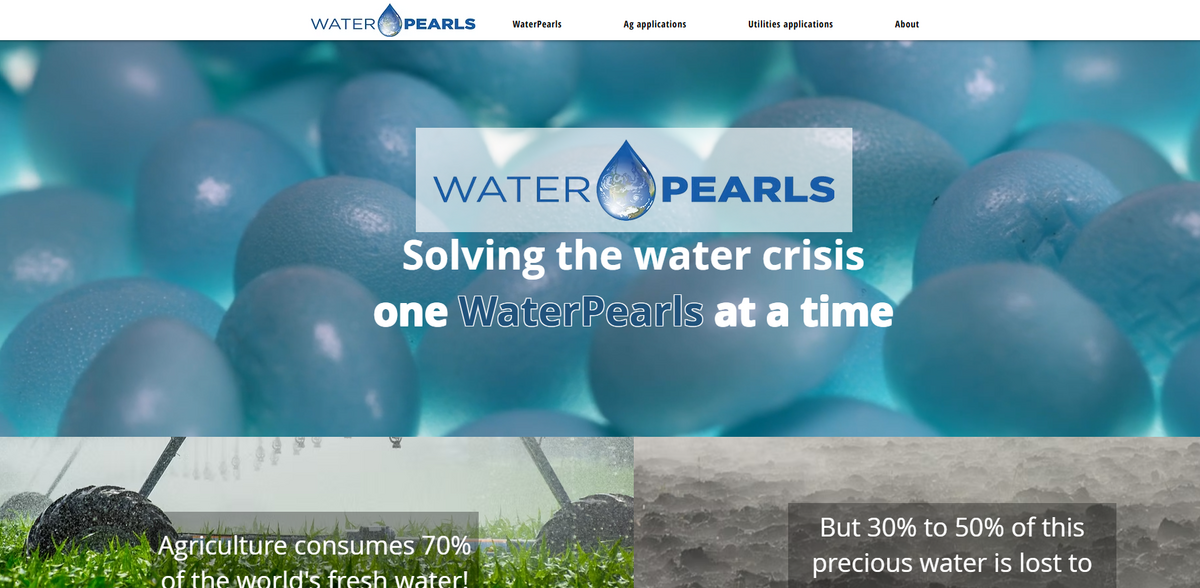 WaterPearls technology