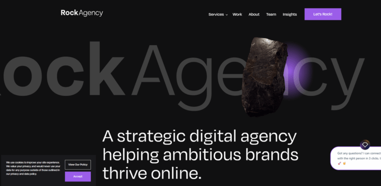 Rock Agency: Creative Solutions for Web Design and Digital Marketing