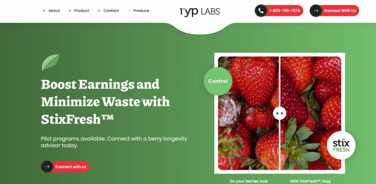 Ryp Labs: Extending Freshness and Reducing Food Waste with StixFresh™