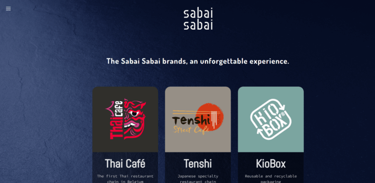 SABAI SABAI: Uniting Authentic Thai and Japanese Cuisine in Belgium