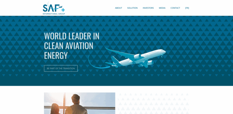 SAF+ International Group: Leading the Charge in Clean Aviation Energy