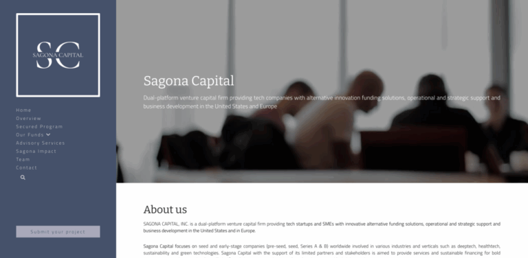 Sagona Capital: Innovative Funding Solutions for Tech Startups and SMEs