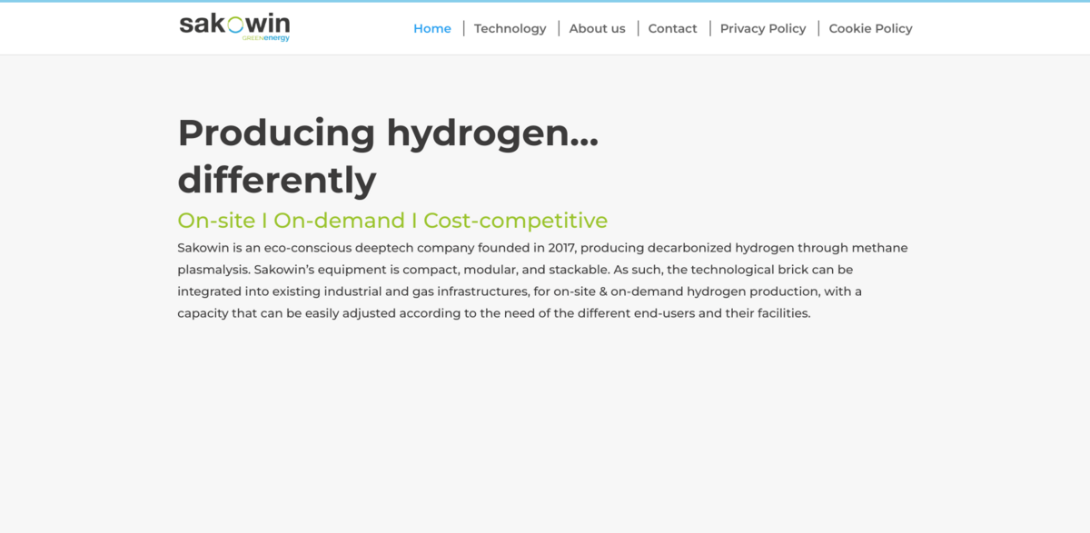 decarbonized hydrogen production