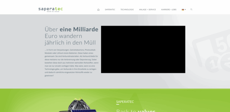 Saperatec: Innovative Recycling Solutions for Composite Materials