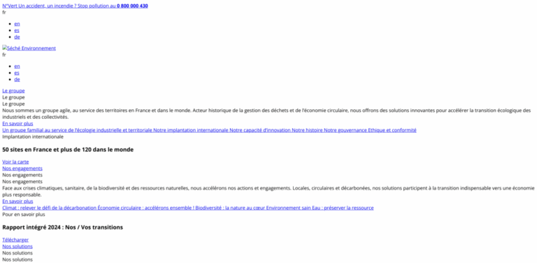 Séché Environnement: Innovative Waste Management and Environmental Solutions