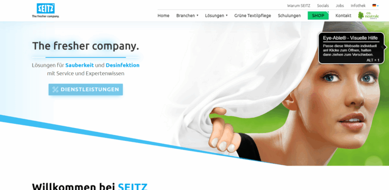 SEITZ: Expert Solutions for Green Textile Care