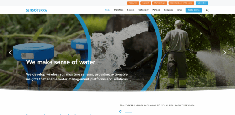 Sensoterra: Wireless Soil Moisture Sensors for Efficient Water Management