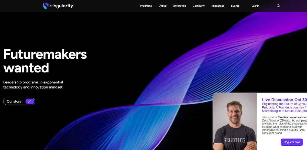 Singularity University programs