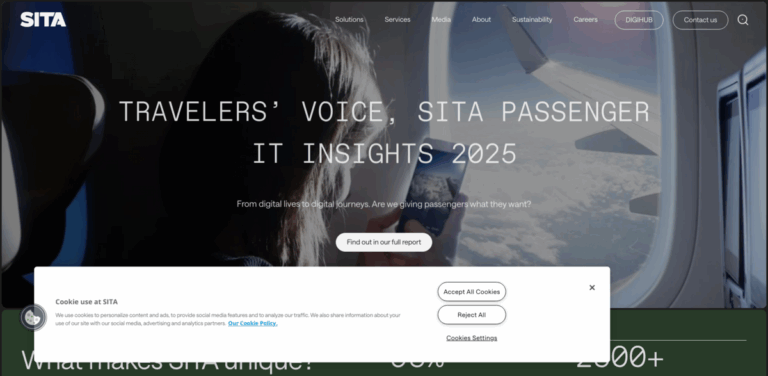 SITA: Transforming Air Transport Communications and Technology