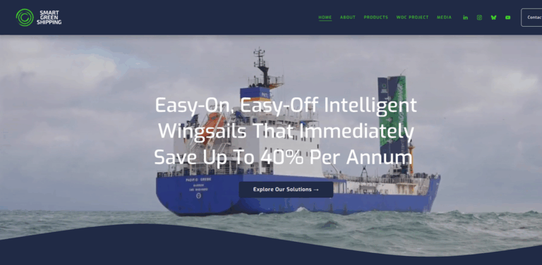 Smart Green Shipping: Innovating Wind-Powered Solutions for Sustainable Maritime Transport