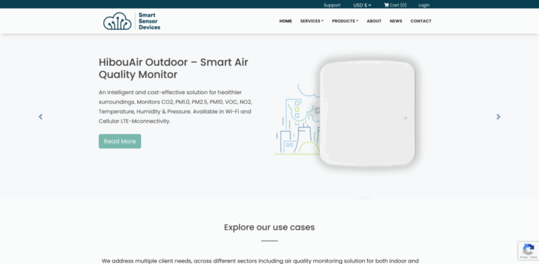 Smart Sensor Devices: Real-Time Air Quality Monitoring Solutions