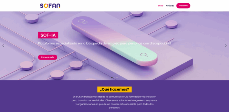 SOFAN: Empowering Individuals with Disabilities Through Inclusive Education and Employment