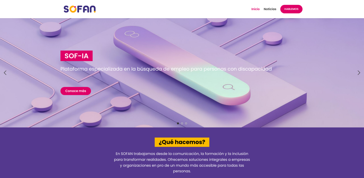 SOFAN: Empowering Individuals with Disabilities Through Inclusive Education and Employment