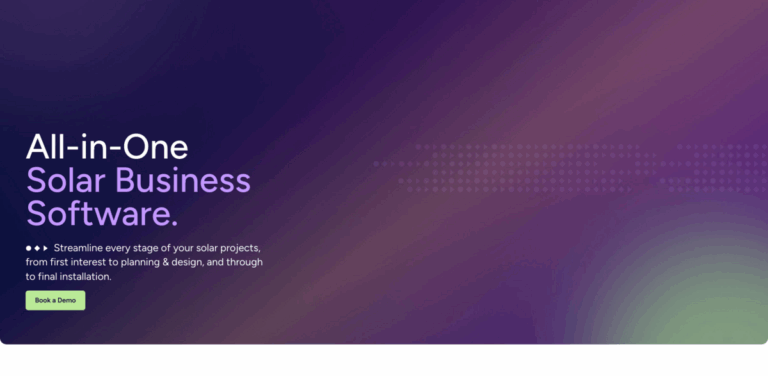 Solar Business Solutions: Streamlining Renewable Energy Project Management