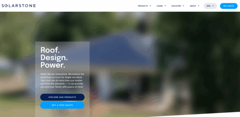 Solarstone: Innovative Solar Roof Solutions for Sustainable Living