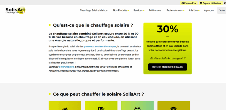 SolisArt: Efficient Solar Heating Solutions for Homes and Pools