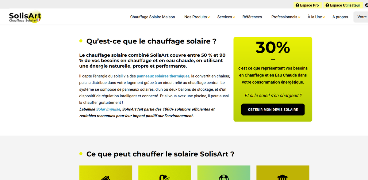 solar heating systems