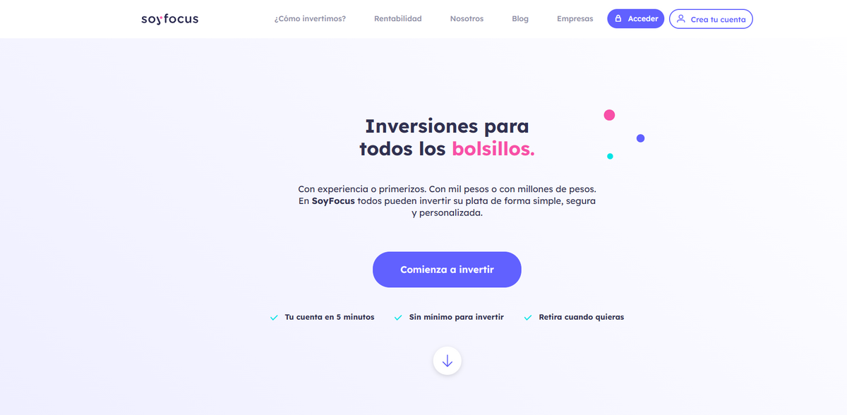 SoyFocus investments