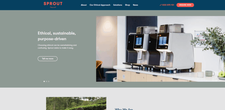 Sprout: Simplifying Ethical Coffee Solutions for Businesses