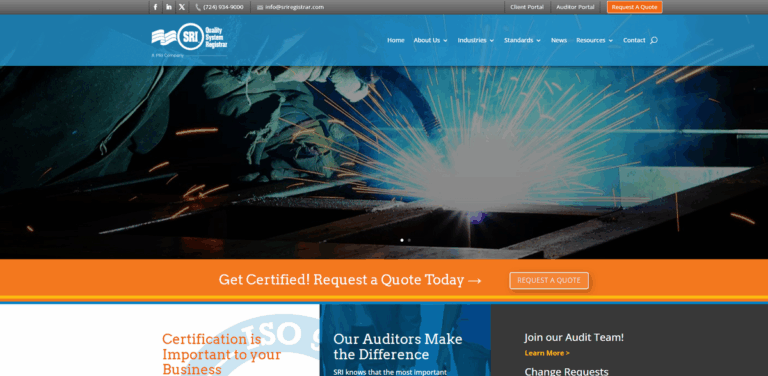 SRI: Leading Certification Body for Metals and Materials Industries