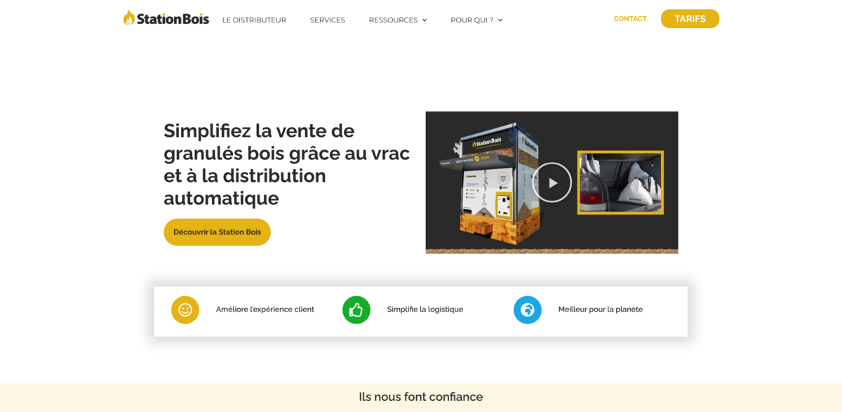 wood pellet distribution