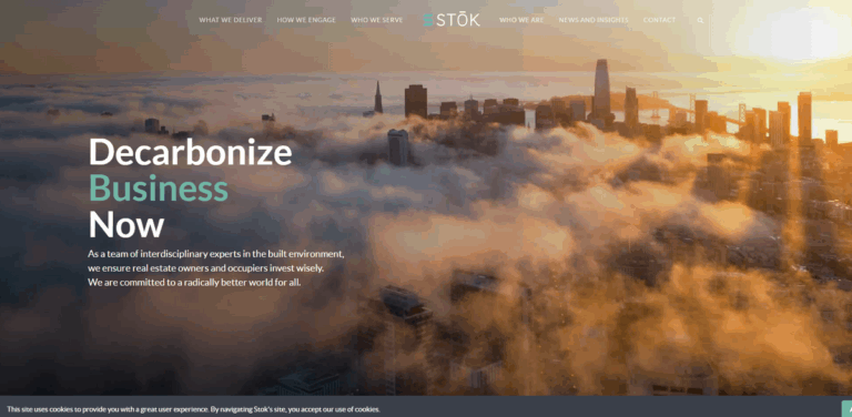 Stok: Leading Decarbonization and Sustainable Solutions for Built Environments