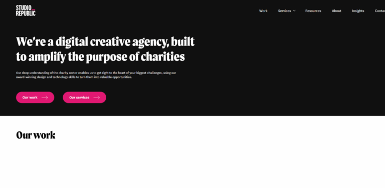 Studio Republic: Amplifying Charitable Purpose Through Digital Innovation