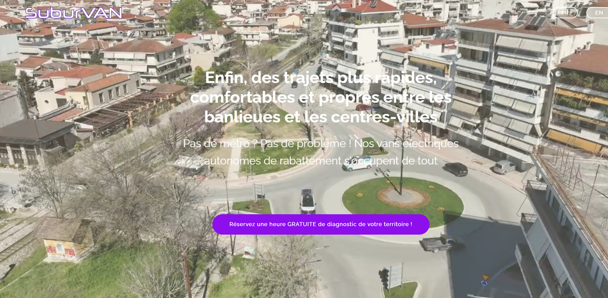 SuburVAN automated commuting