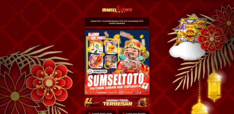 SUMSELTOTO: A Dynamic Platform for TOTO Slots and Sustainable Trading