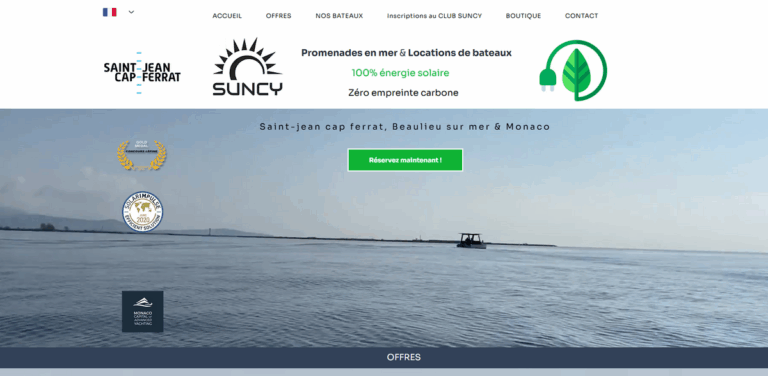 SUNCY Solar Boat: Eco-Friendly Solar-Powered Sailing Adventures