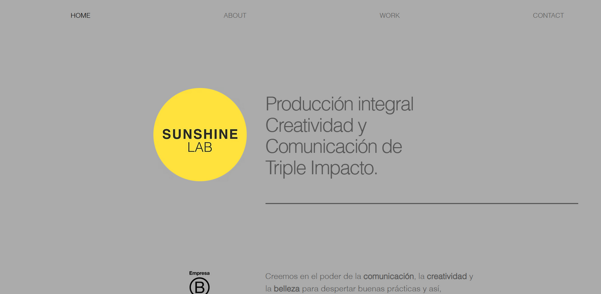 SUNSHINELAB: A Creative Production Company for Ethical Change