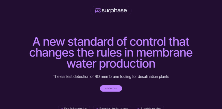 Surphase: Transforming Membrane Water Production with Advanced Sensor Technology