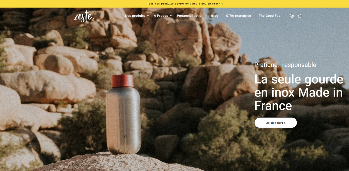 sustainable stainless steel bottles