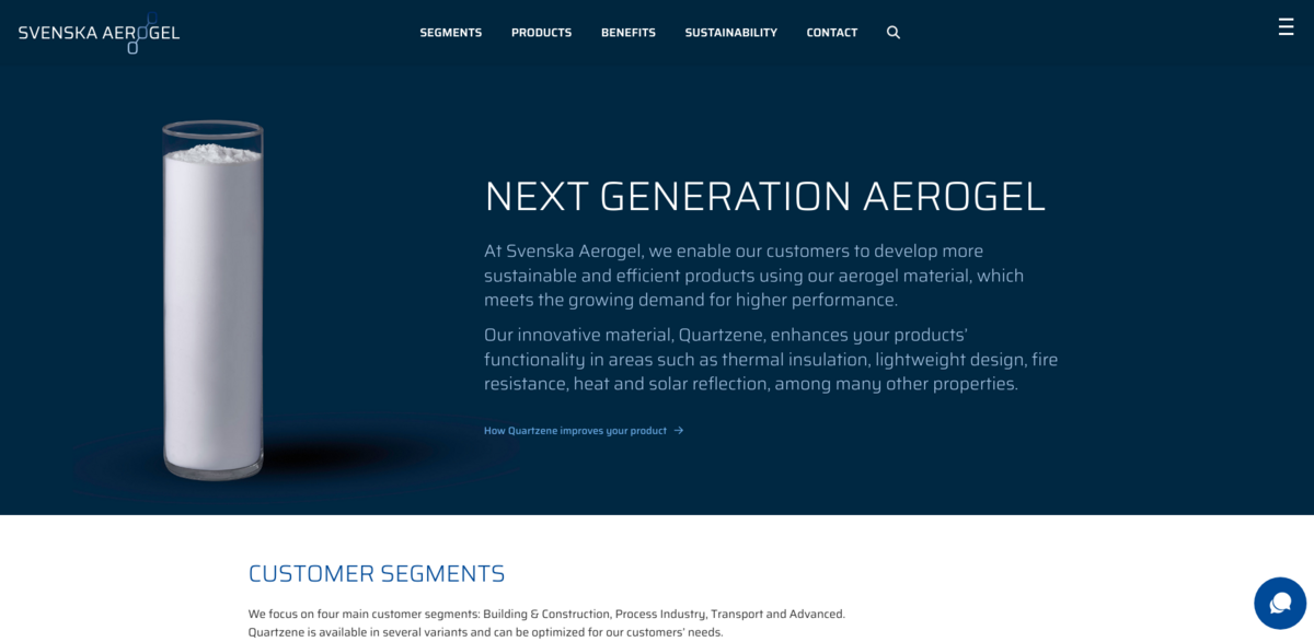 Next Generation Aerogel