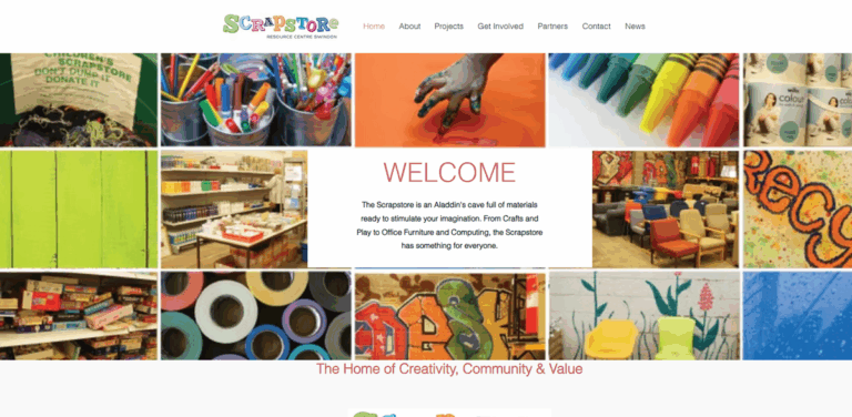 Swindon Scrapstore: A Creative Resource Hub for Community and Sustainability