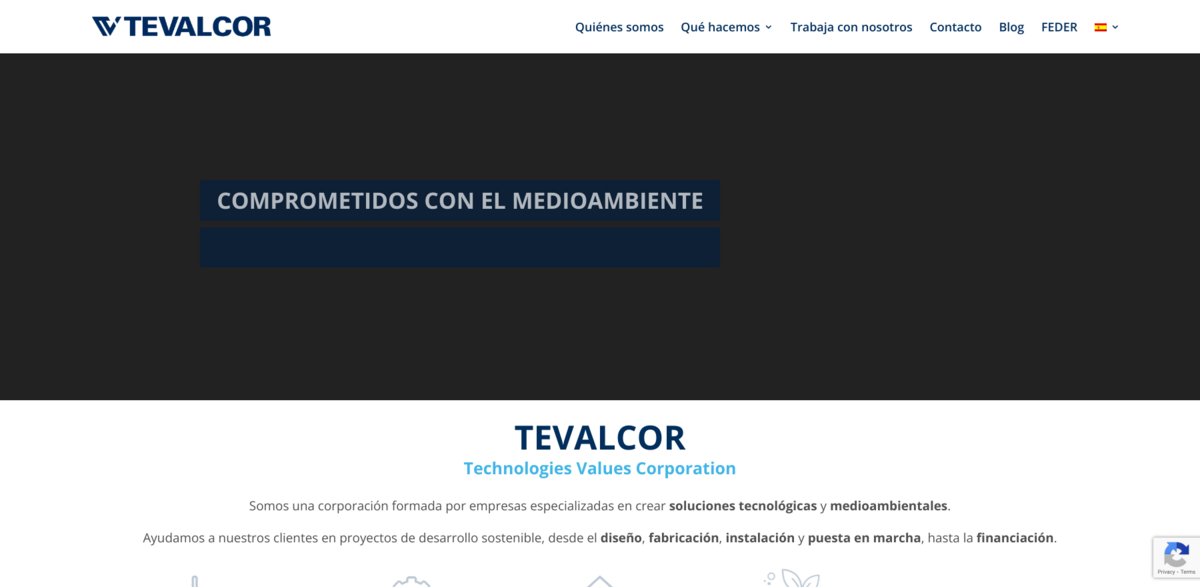 TEVALCOR sustainable solutions