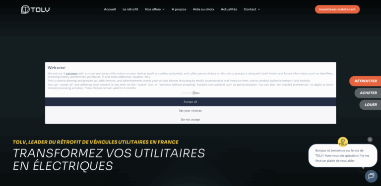 TOLV: Transforming Utility Vehicles into 100% Electric Models in France