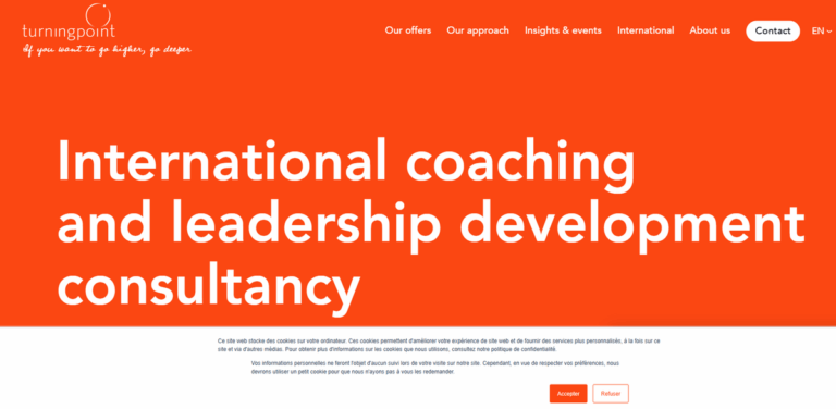 Turningpoint: Empowering Leaders Through Executive Coaching and Transformational Leadership