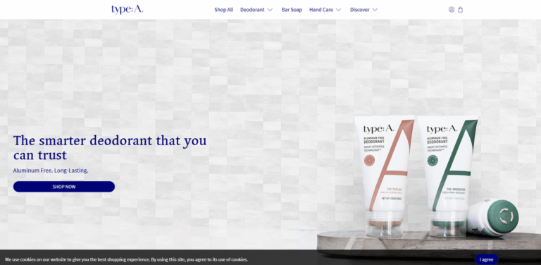 Type:A Aluminum-Free Deodorant: Safe and Effective Personal Care for Everyone