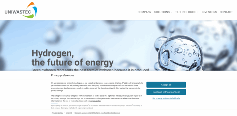 UNIWASTEC: Transforming Waste into Green Energy and Raw Materials