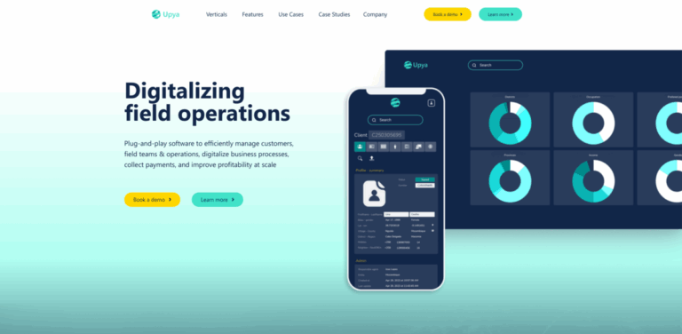 Upya: Efficient Software for Managing Field Operations and Customer Relationships