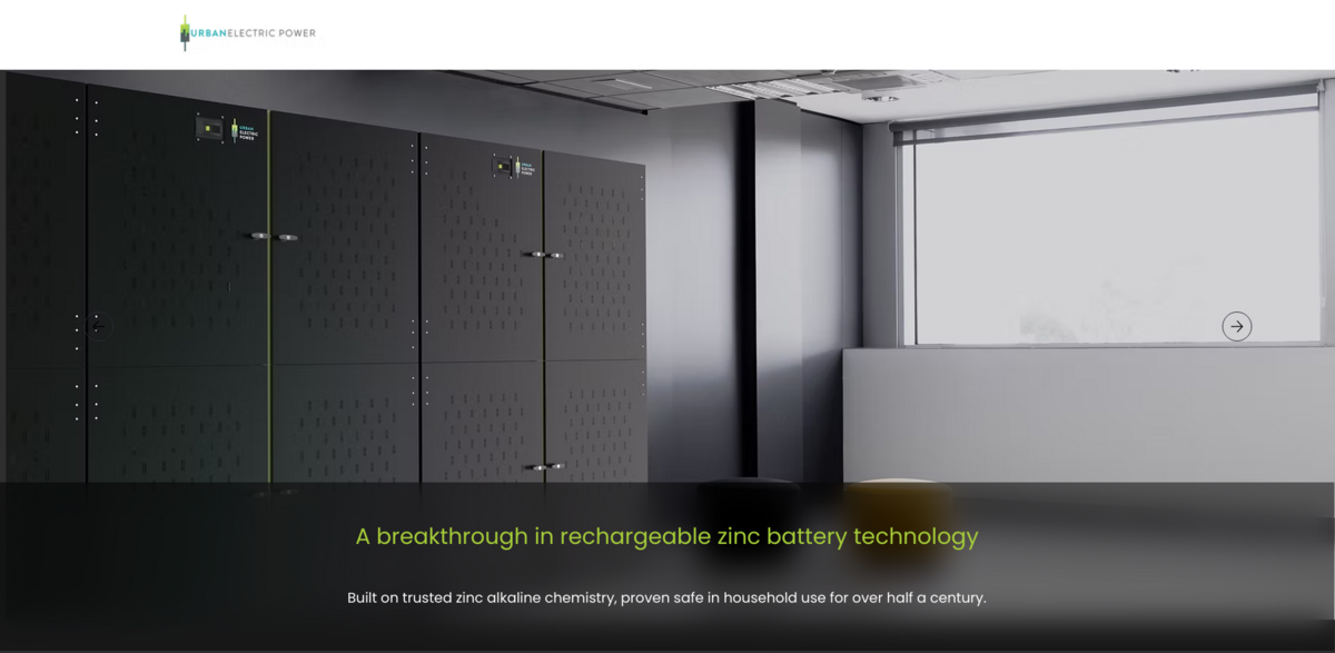 zinc battery energy storage