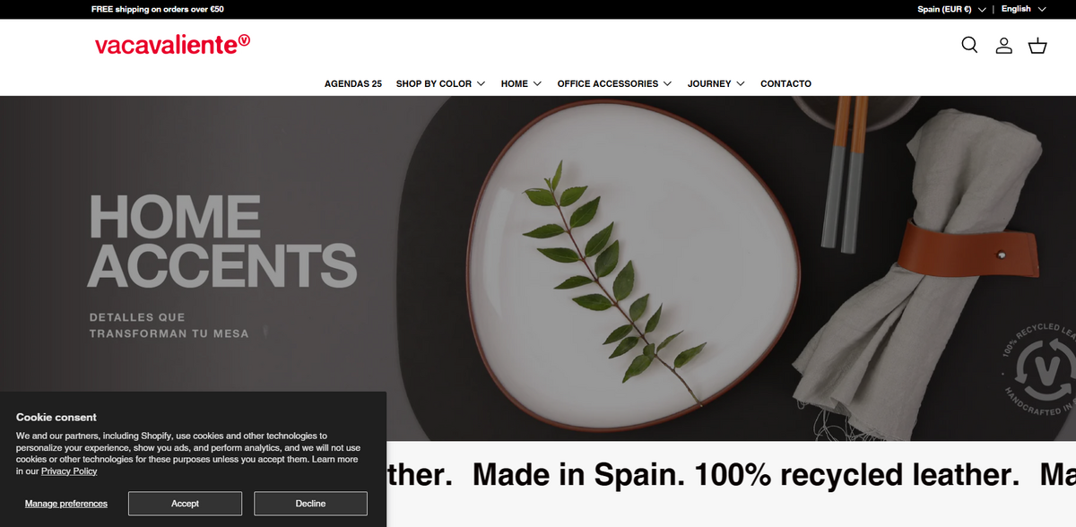 Vaca Valiente: Sustainable Leather Goods for Everyday Living