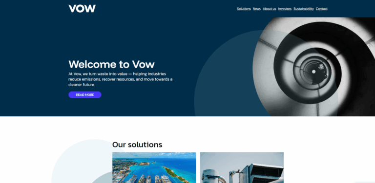 Vow: Transforming Waste into Renewable Energy and Resources