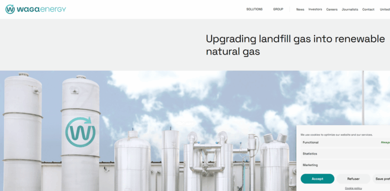 Waga Energy: Transforming Landfill Gas into Renewable Natural Gas