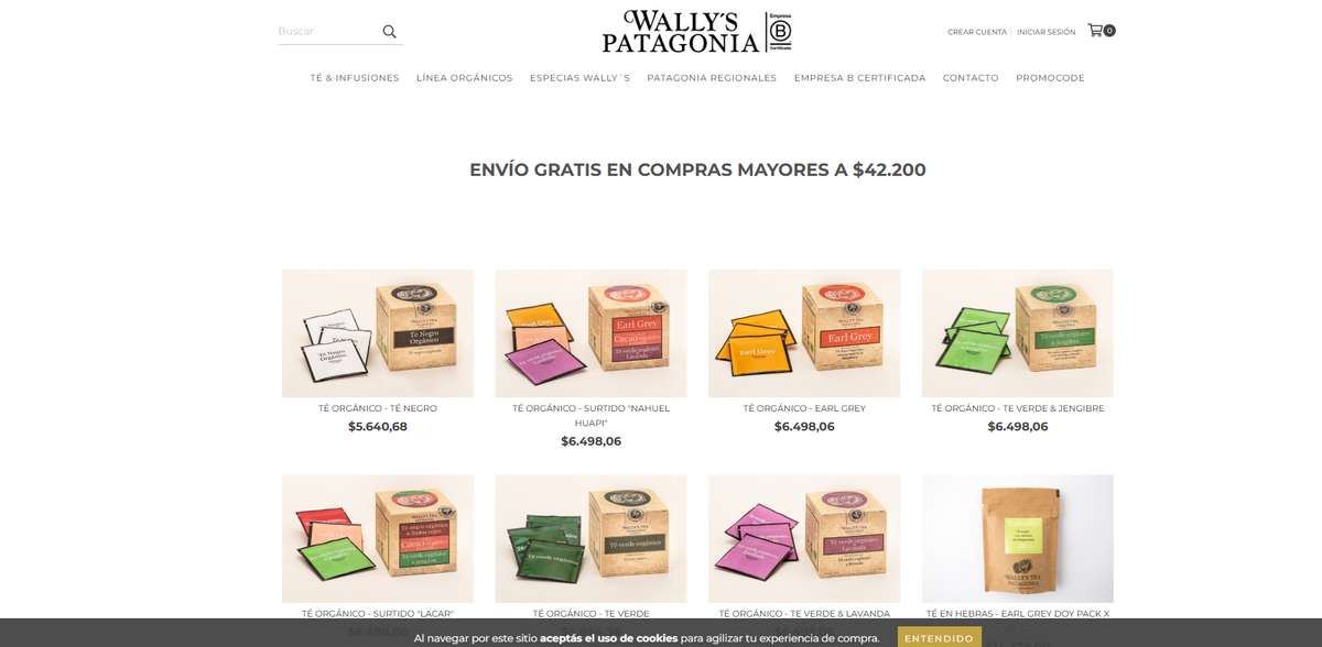 Wally’s Tea Patagonia