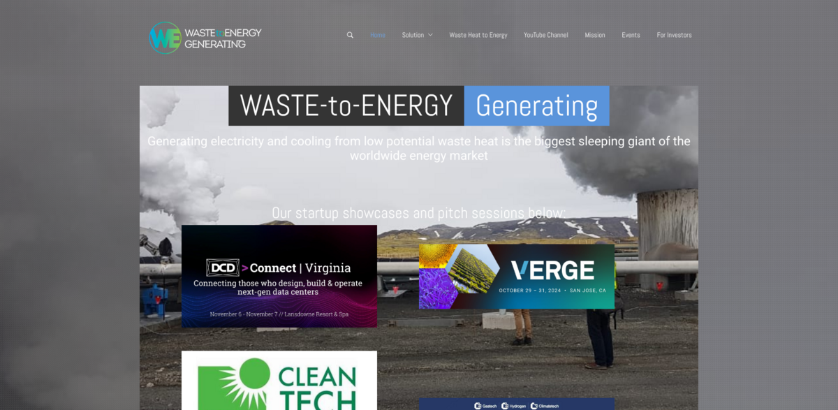 Waste To Energy Generating Inc.