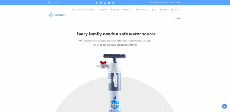 Wateroam: Providing Clean Water Solutions for Communities in Need