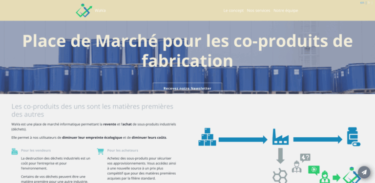 WaVa: A Digital Marketplace for Industrial By-Products